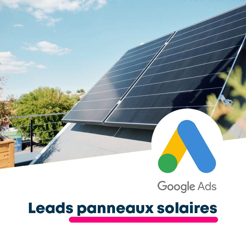 acheter des leads pour l'installation de panneaux solaires